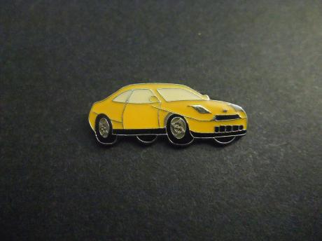 Fiat coupé sportwagen 1996 - 2000 geel